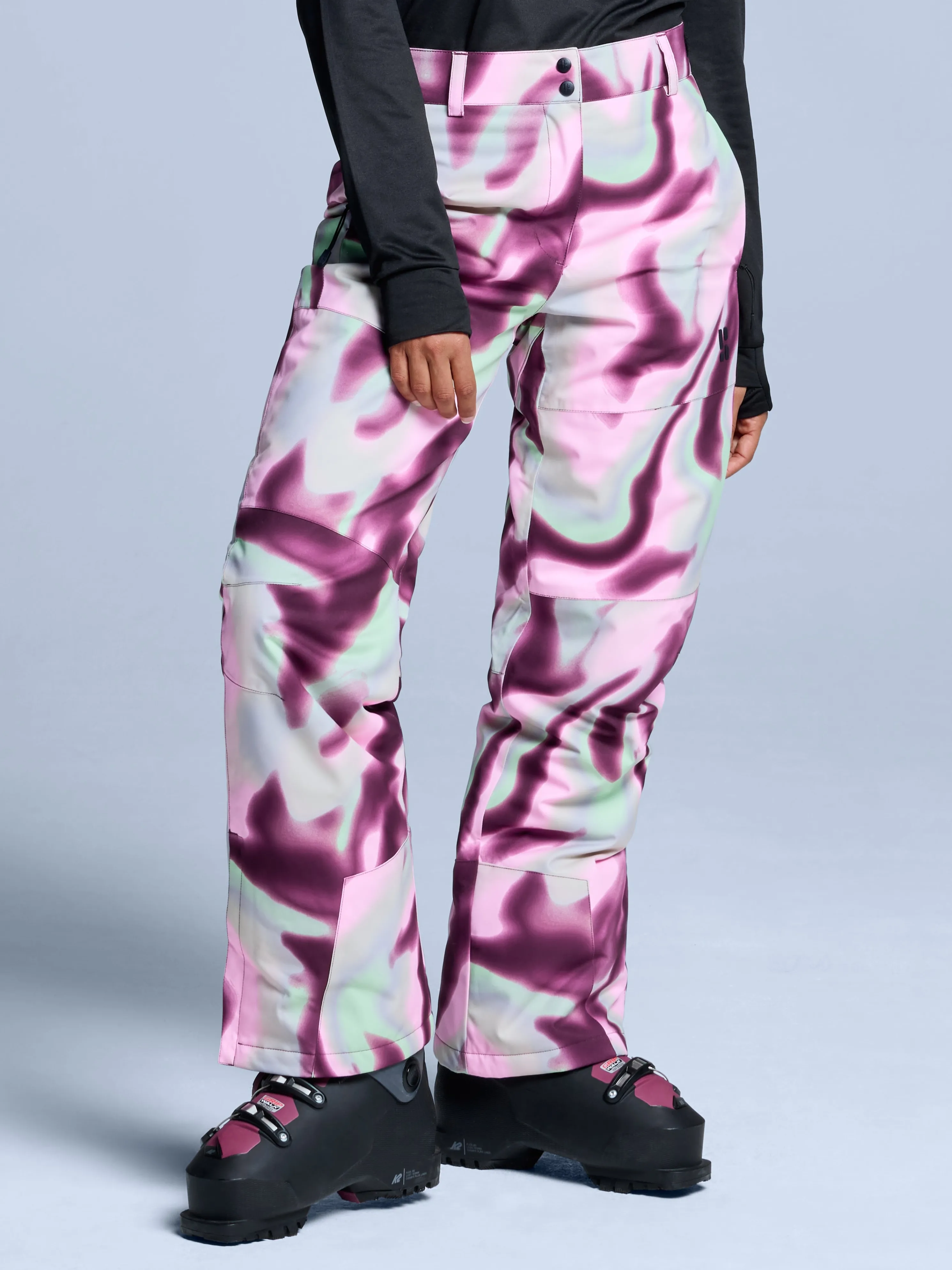 Arty 2L Insulated Pant Women | Pink Green