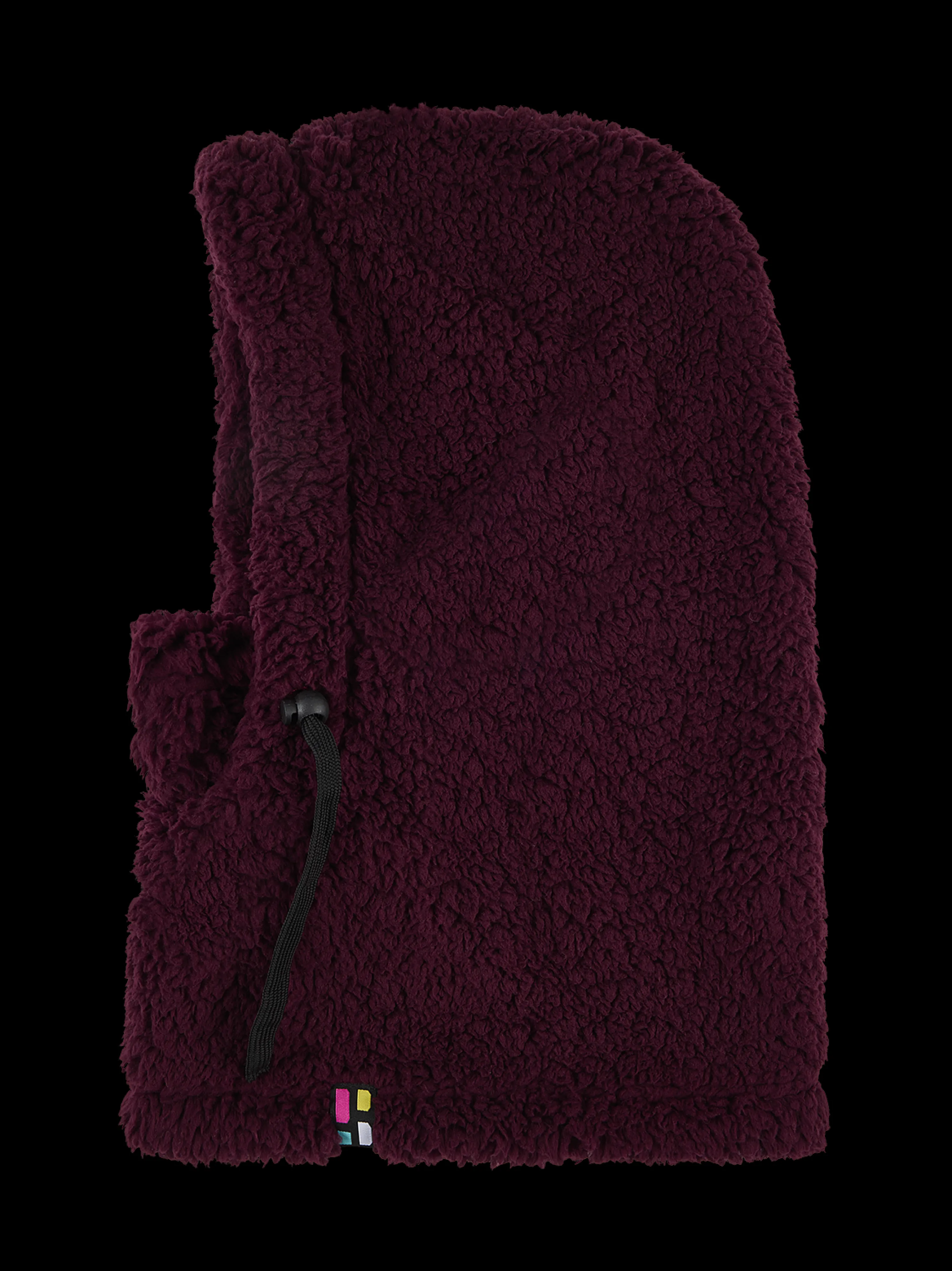 Fluffy Balaclava | Bordeaux