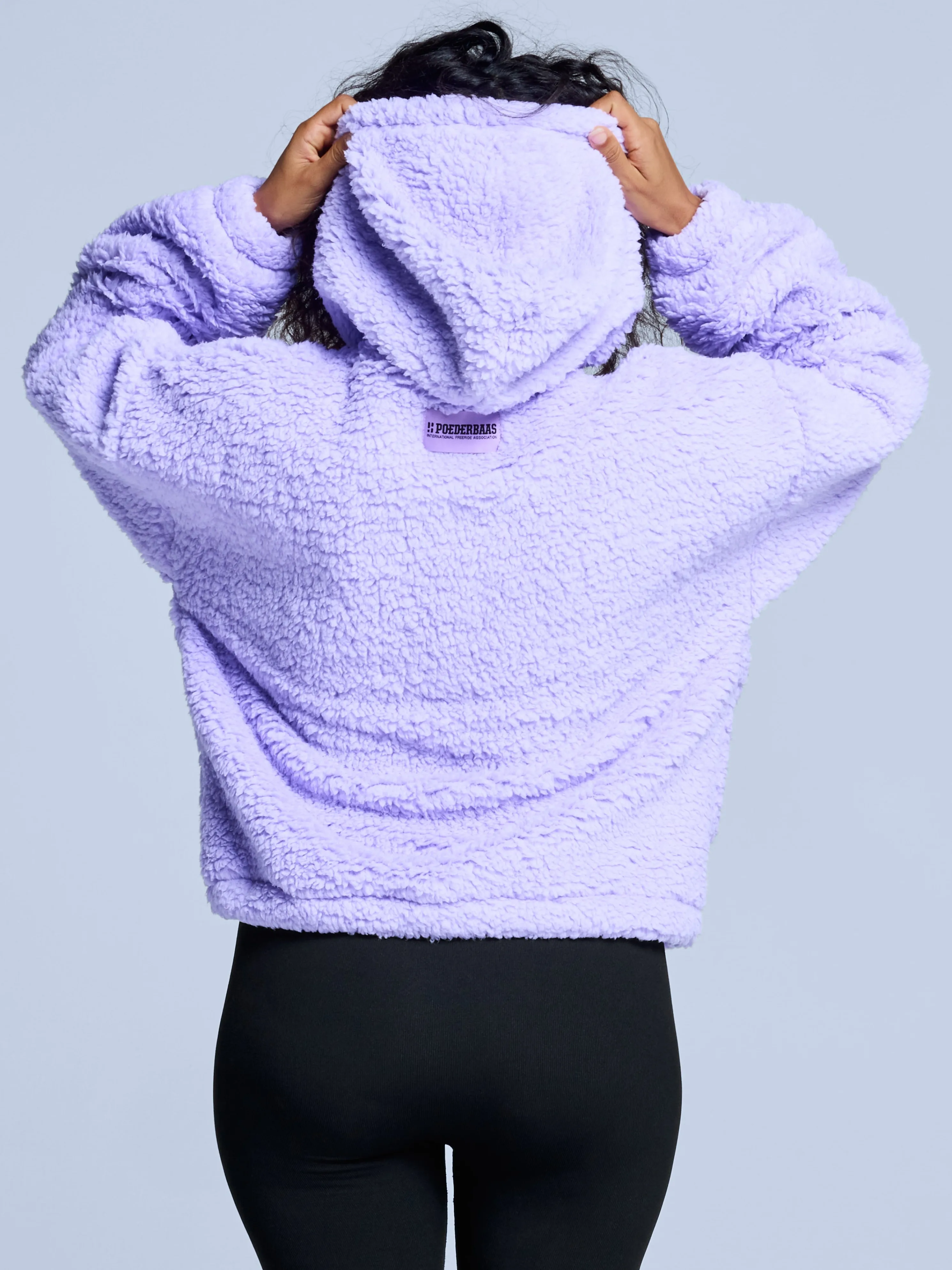 Four Seasons Fluffy Hoody Women | Lila