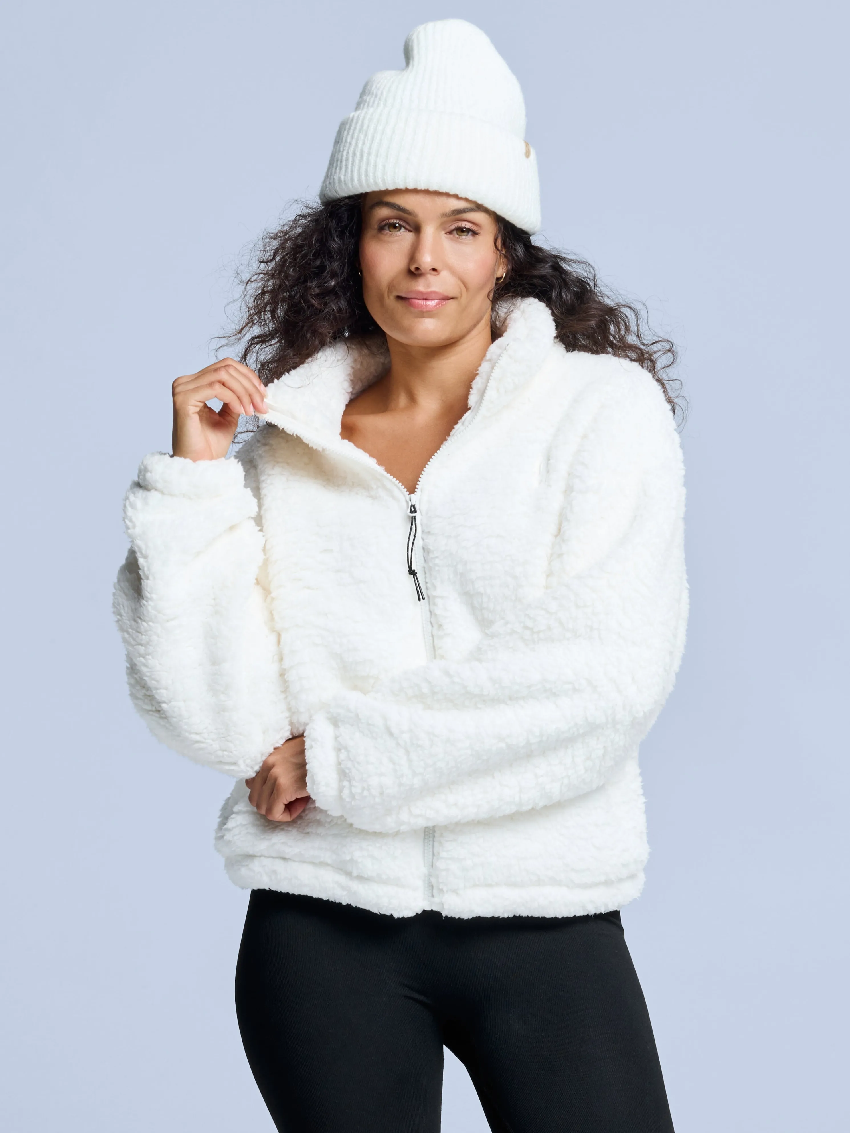 Four Seasons Fluffy Jacket Women | Off White