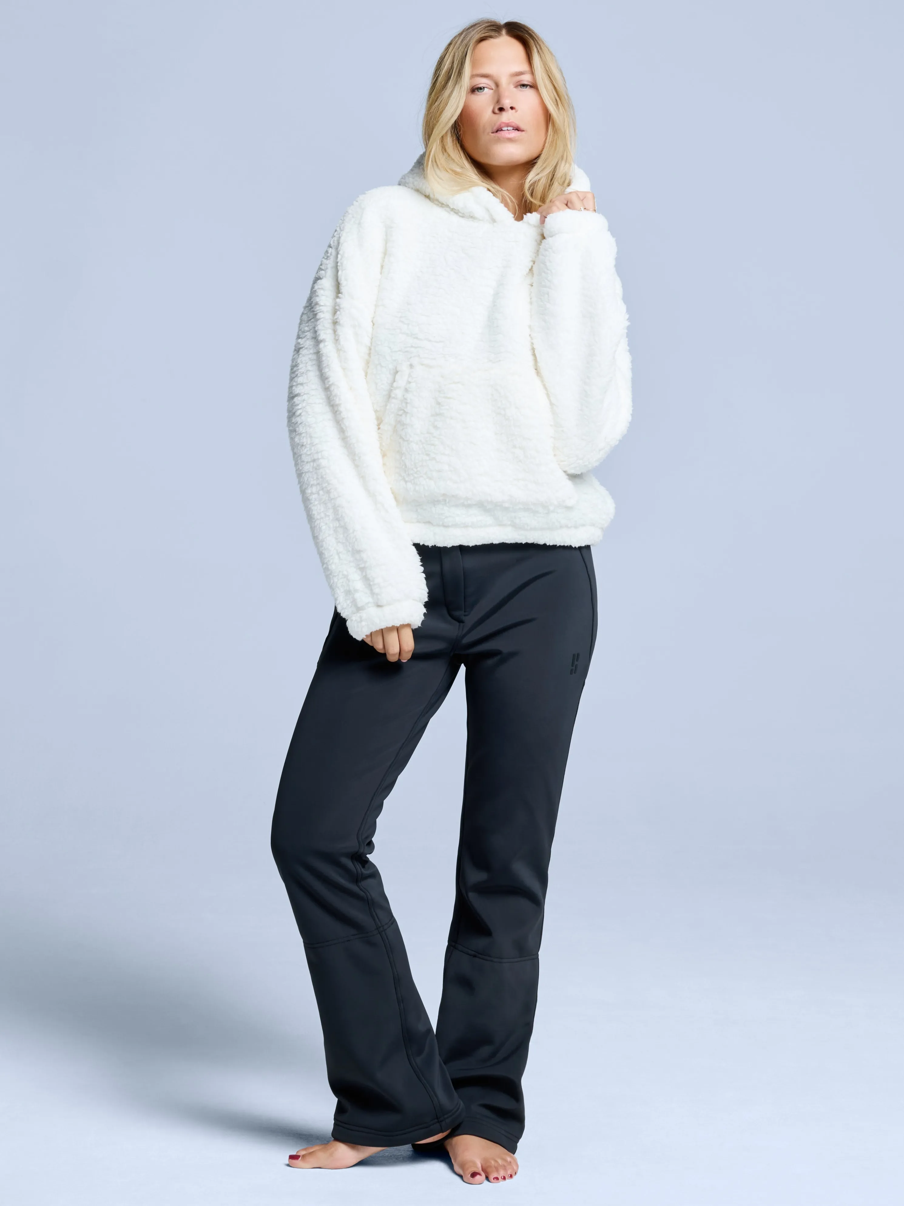 Four Seasons Fluffy Hoody Women | Off White