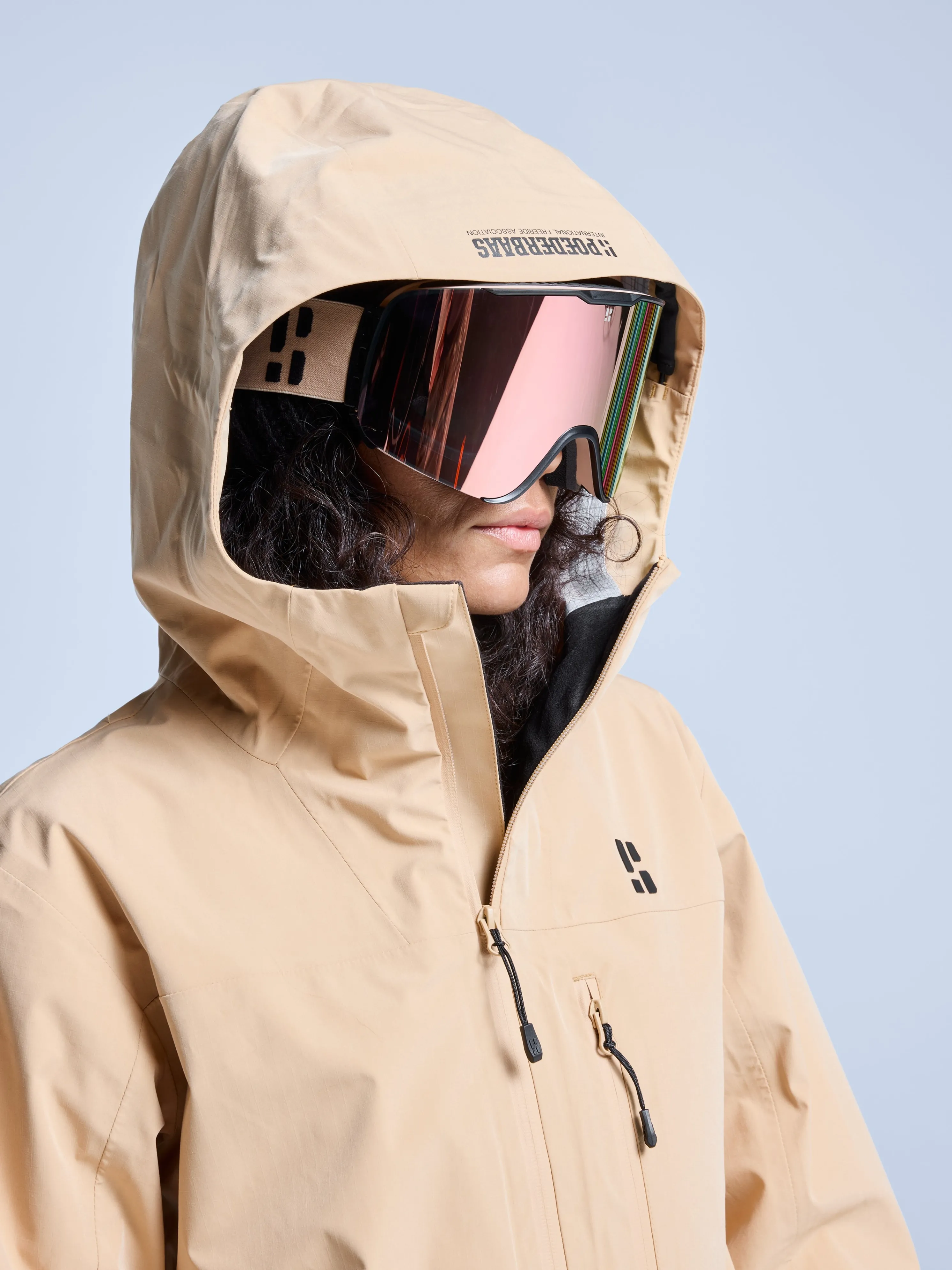 Freeride 3L Shell Jacket Women | Warm Sand