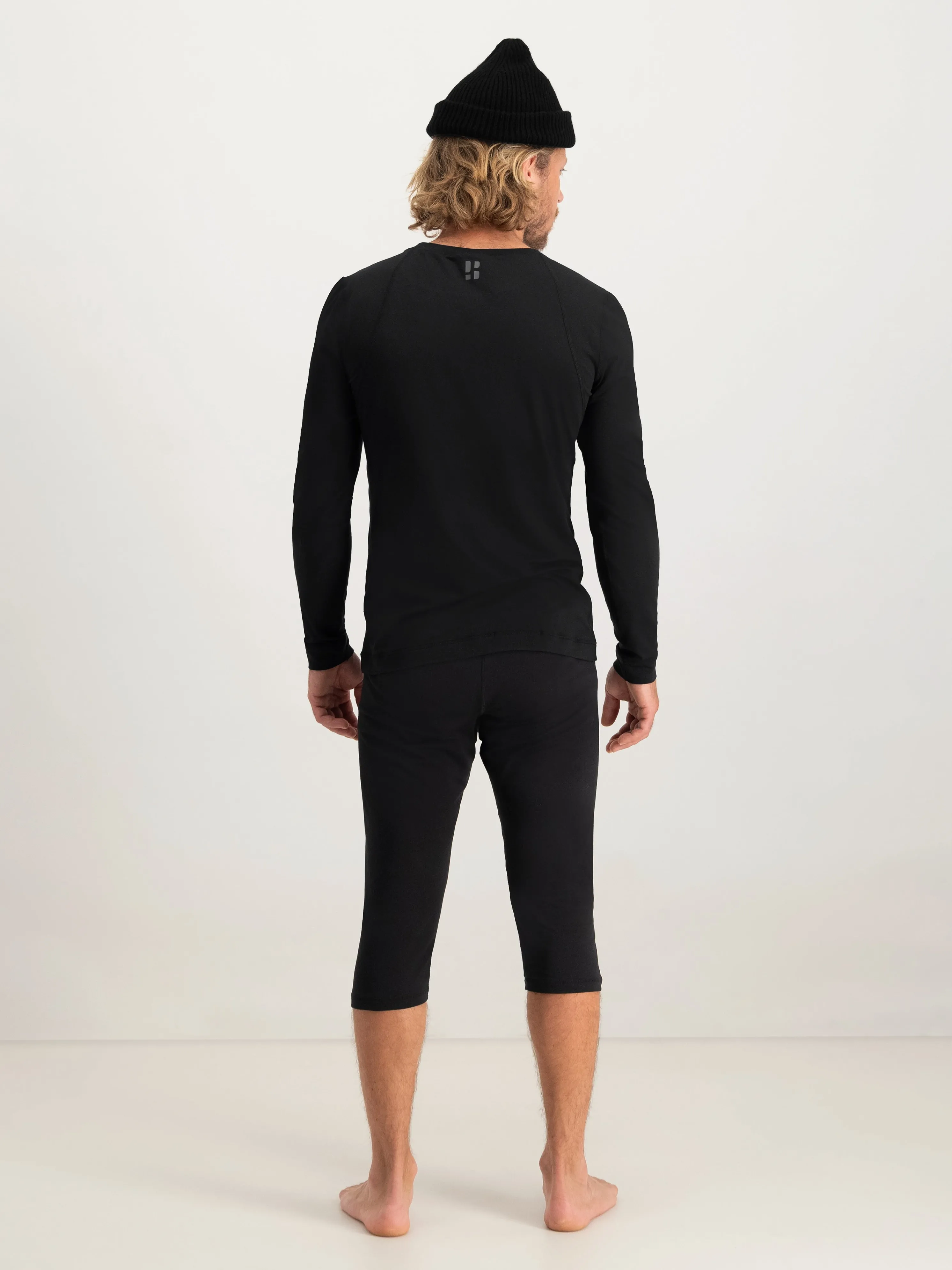 Lightweight Baselayer 3/4 Pant Men | Black