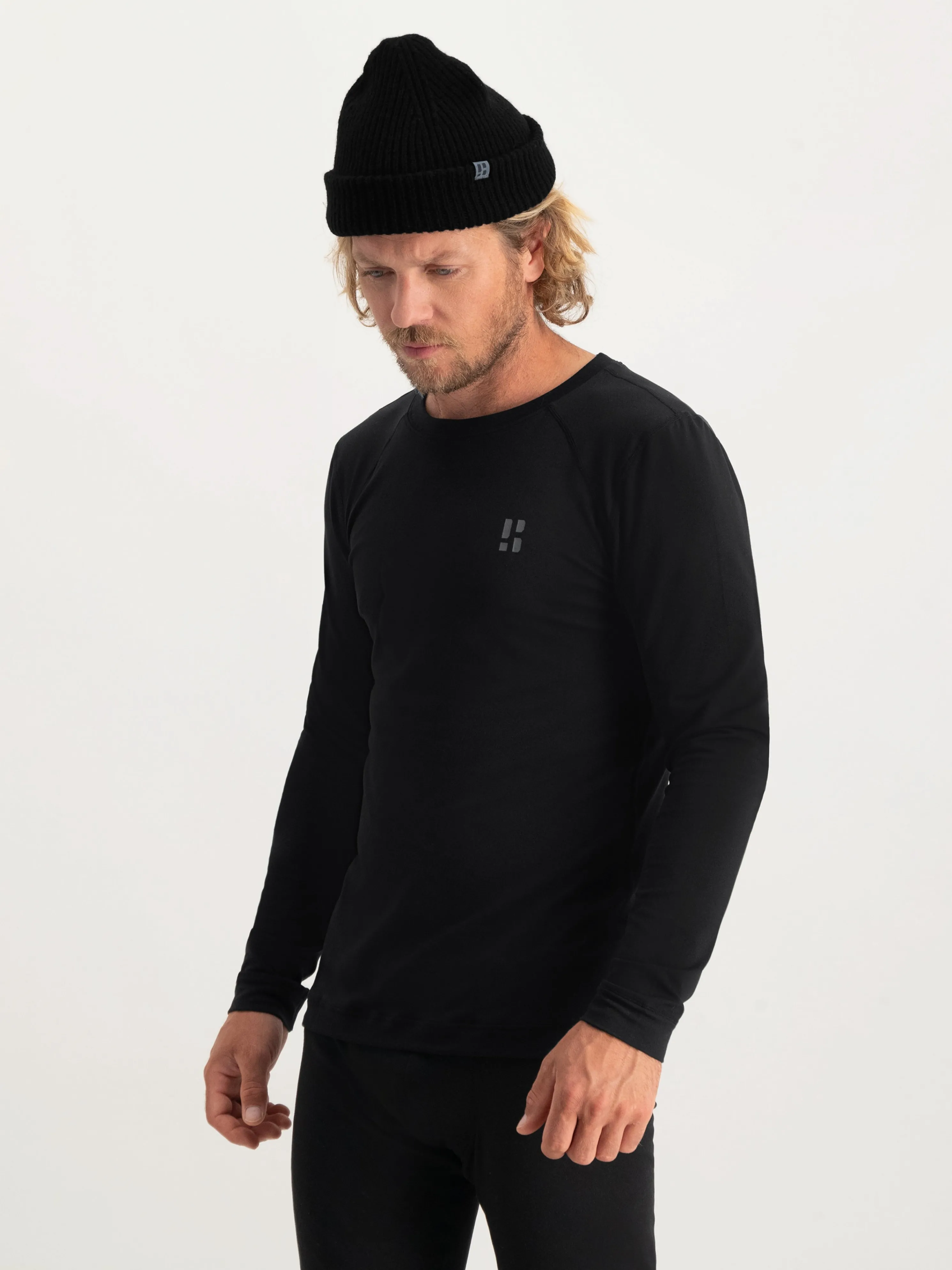 Lightweight Baselayer Shirt Men | Black
