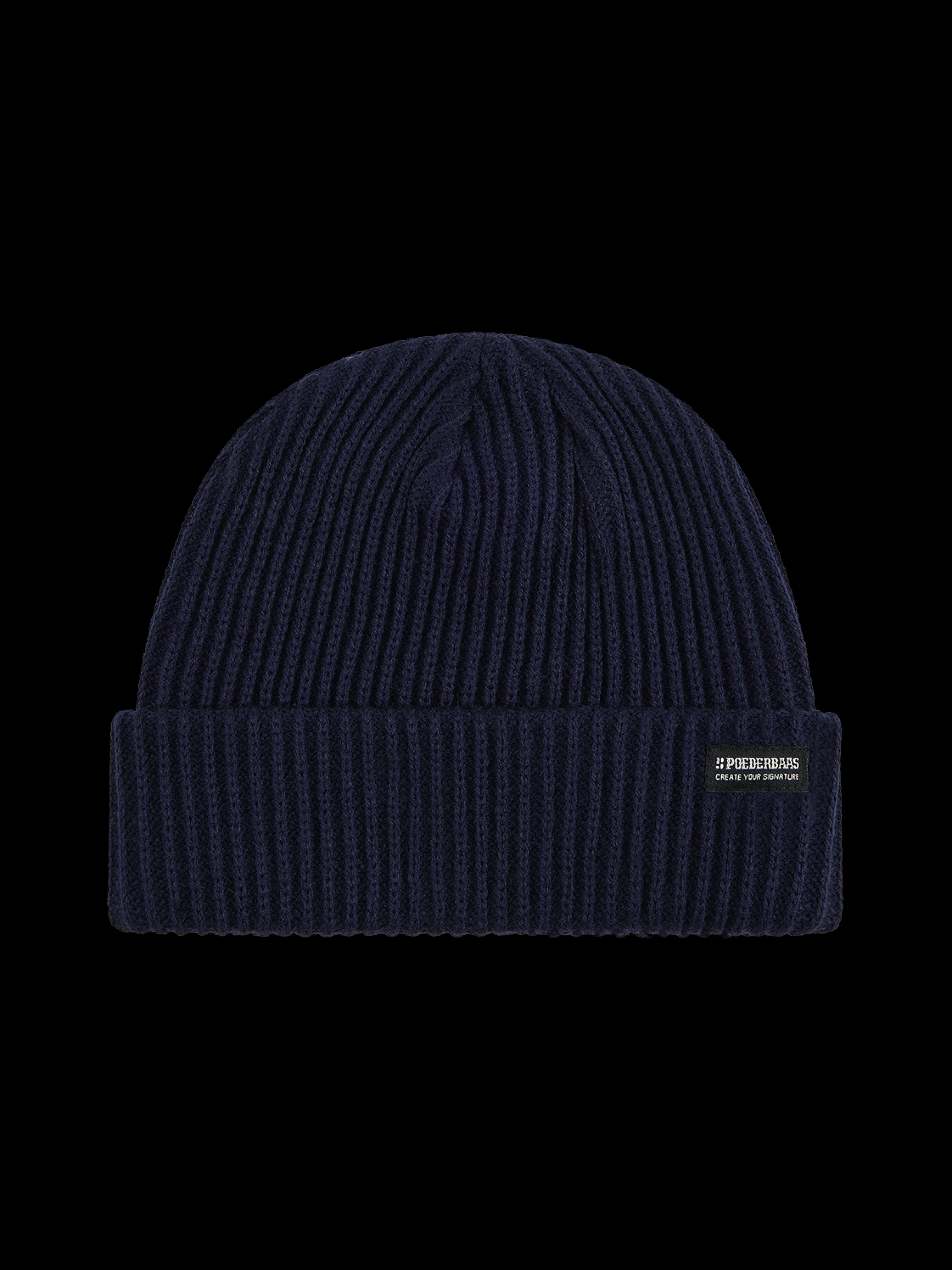 Royal Rib Beanie | Navy