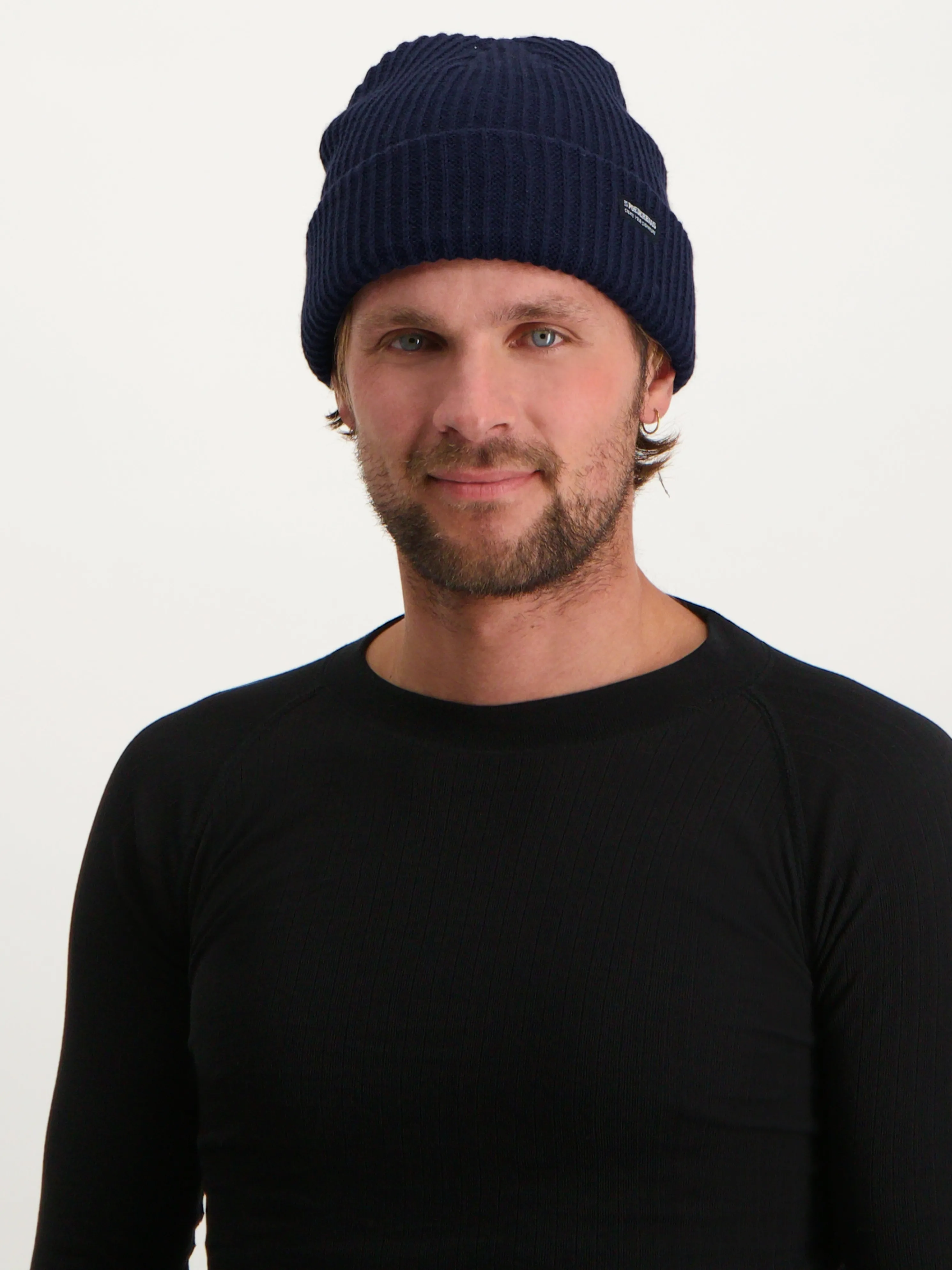 Royal Rib Beanie | Navy