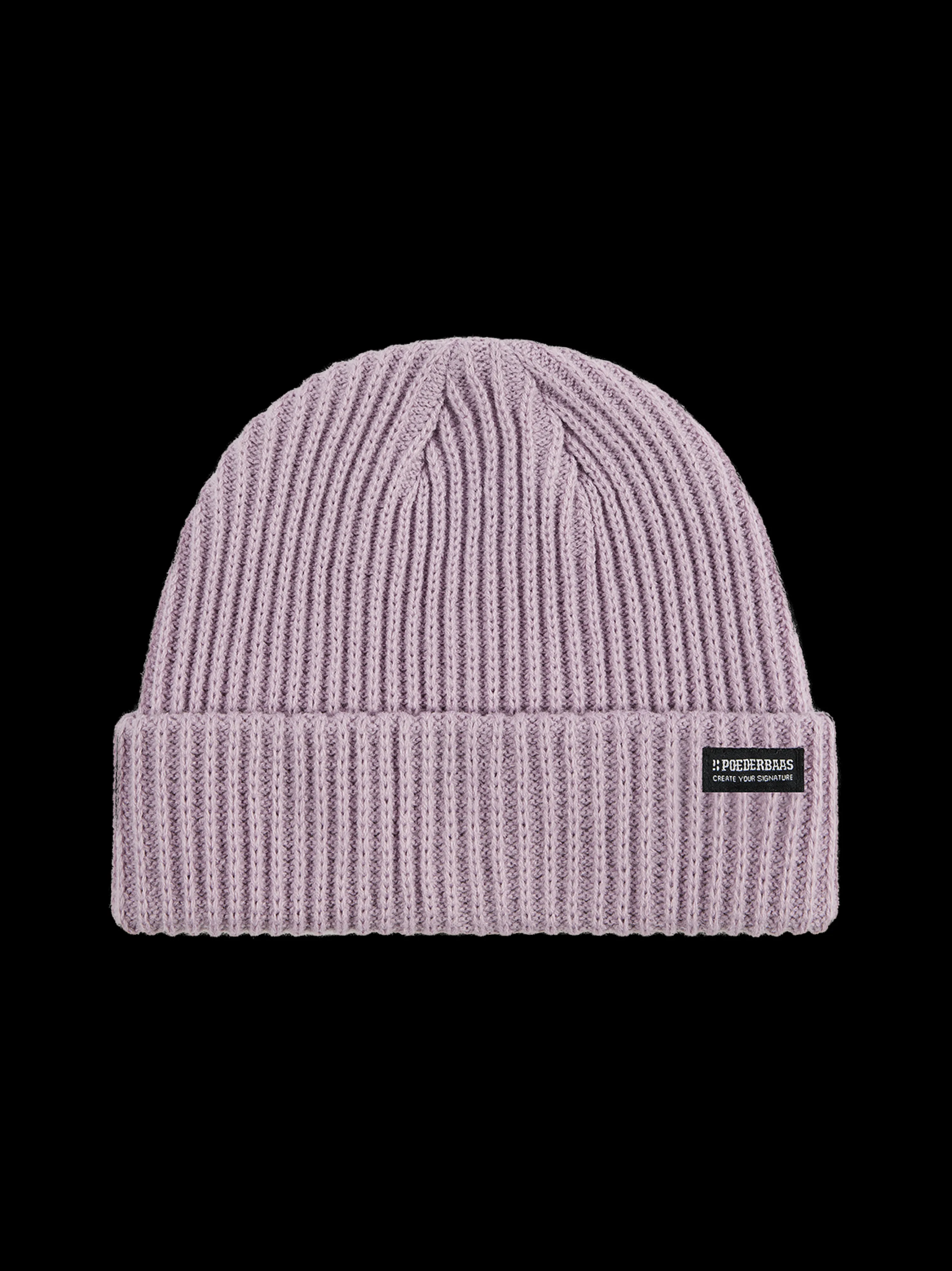Royal Rib Beanie | Purple