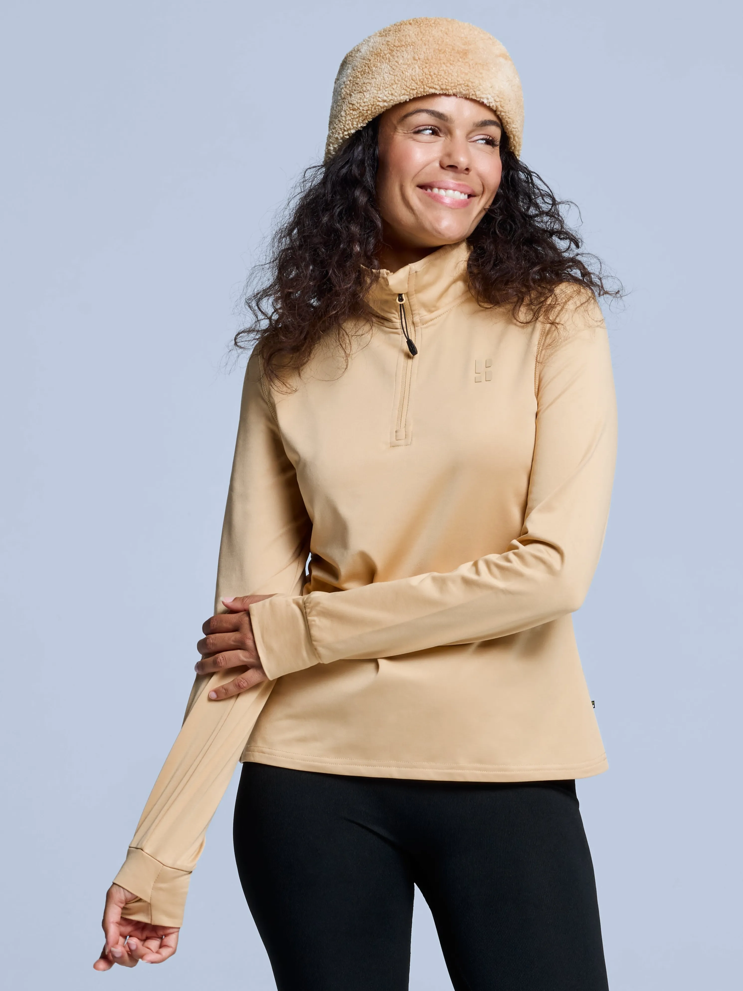 Teddy Twist Hat | Sand Multi